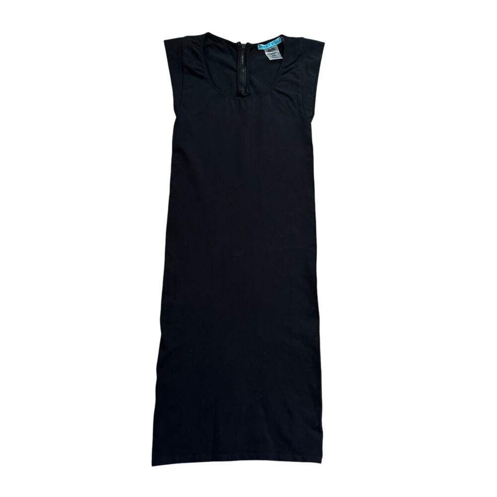 Alice + Olivia black stretchy shapewear dress OS